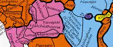 American Indian map excerpt