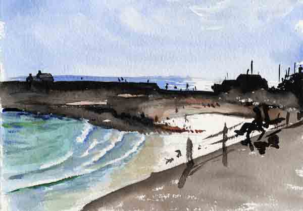 The Cobb at evening