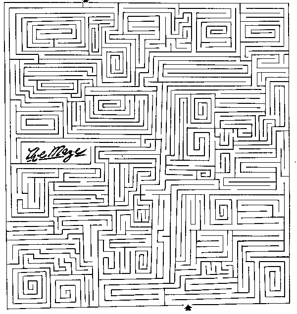 Bill Gordon's maze